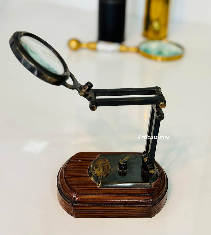 Amazon.com: Antique Brass Adjustable Stand 4