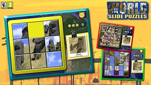 Mundo da criança Slide Puzzle - forma 15 praças místico reorganizando mosaico jogo para crianças mai