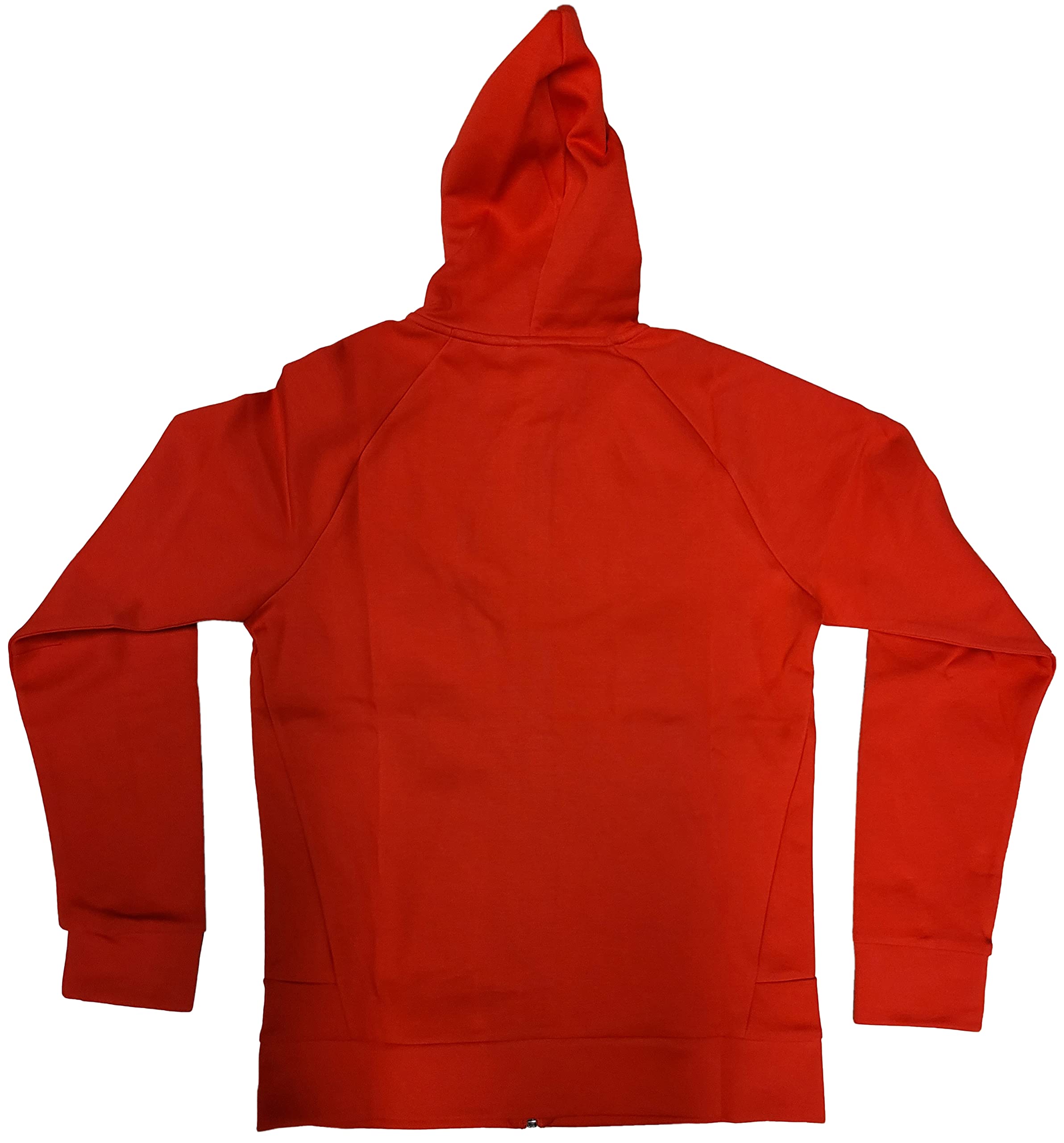 Puma High Risk Red Classics Tech FZ Sweat à capuche DK pour homme, Rouge/noir/doré, Medium