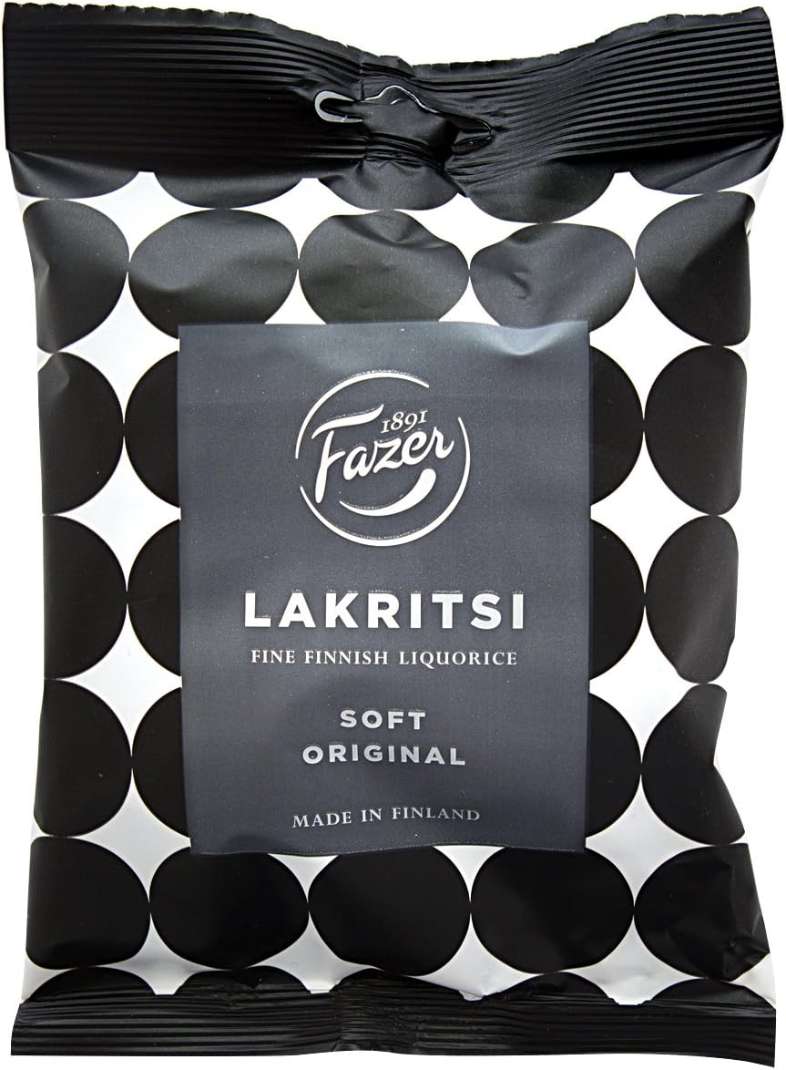 Lakritsi - Soft & Original - Fine Finnish Licorice - Bag 150g