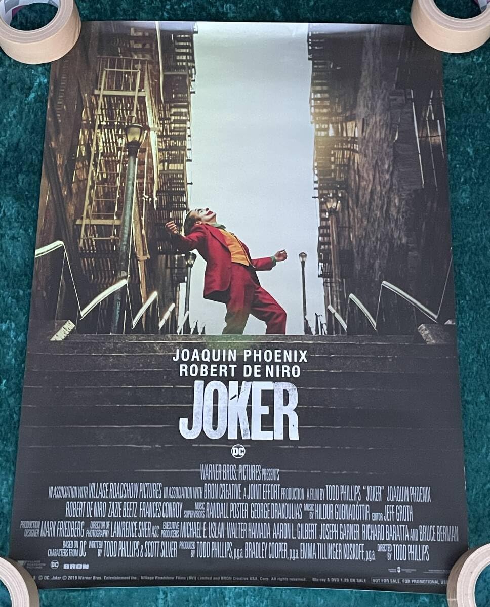 Amazon.co.jp: 映画 ジョーカー 特典ポスター B2 JOKER ホアキン