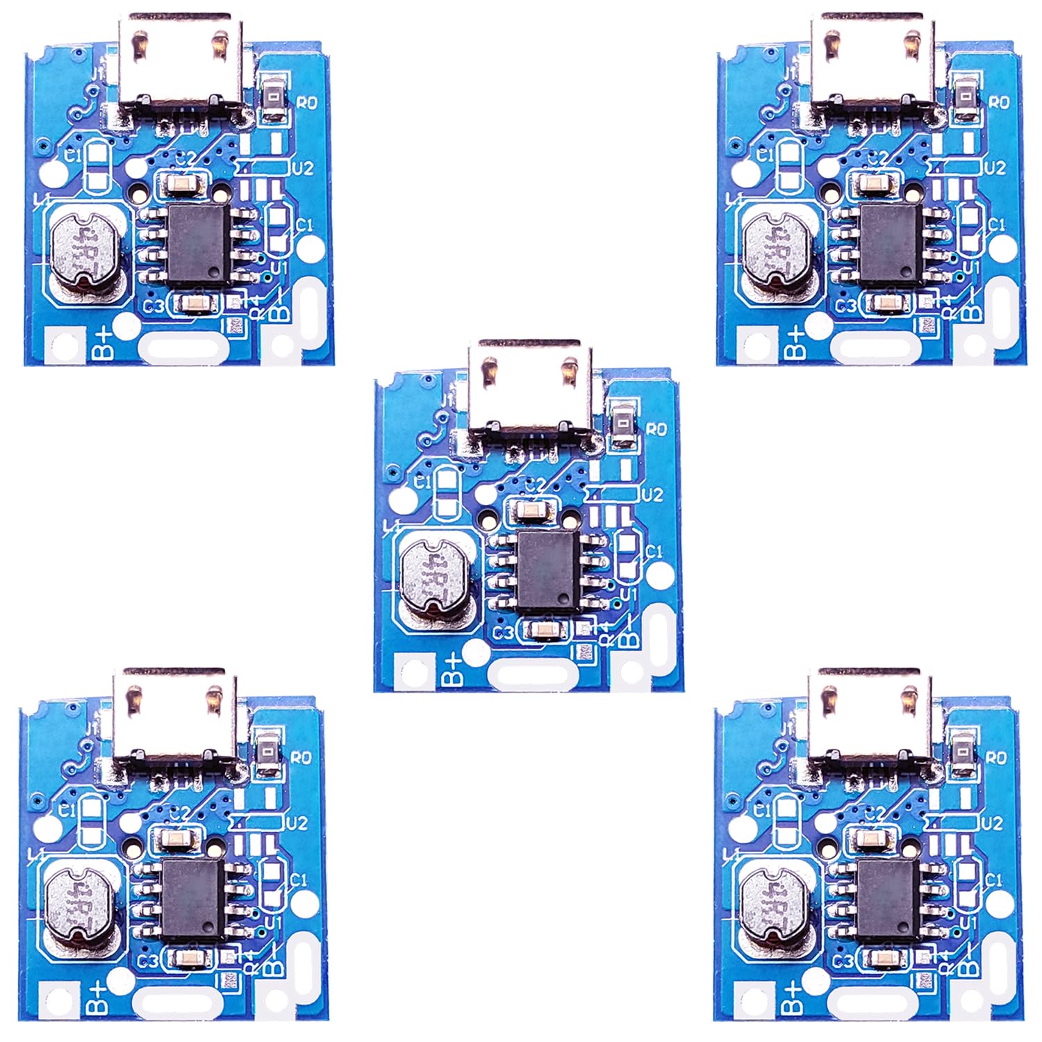 UNIVBERSAL HUB 5PCS 134N3P Micro USB Mini 5V Powerbank Module Lithium Battery Charging Board with Single Battery Indicator for Science Experiments, School Projects, and DIY Electronics (B0D8ZWWY5X) Amazon Price History, Amazon Price Tracker