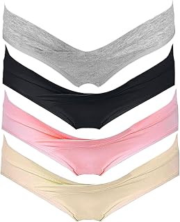 Indus Cloud Pack of 4 Woman Maternity Panties Pregnancy Underwear Assorted Price In India
