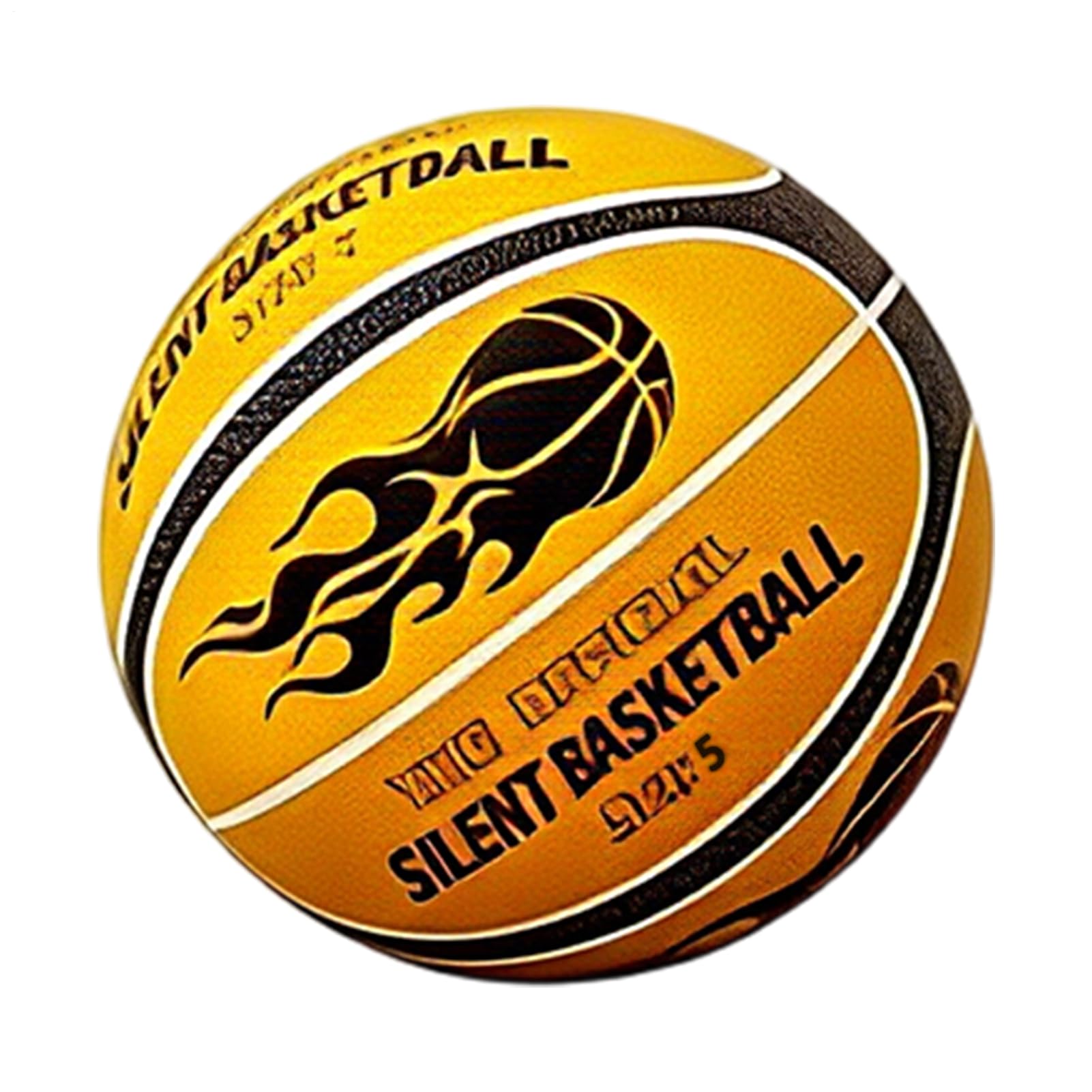 Quiet Basketball - 7 Inch Silent Basketball | Easy to Grip Airless Indoor Training Ball, Durable, Soft Bounce Ball, Perfect Sports Toy for Girls, Children, at Home