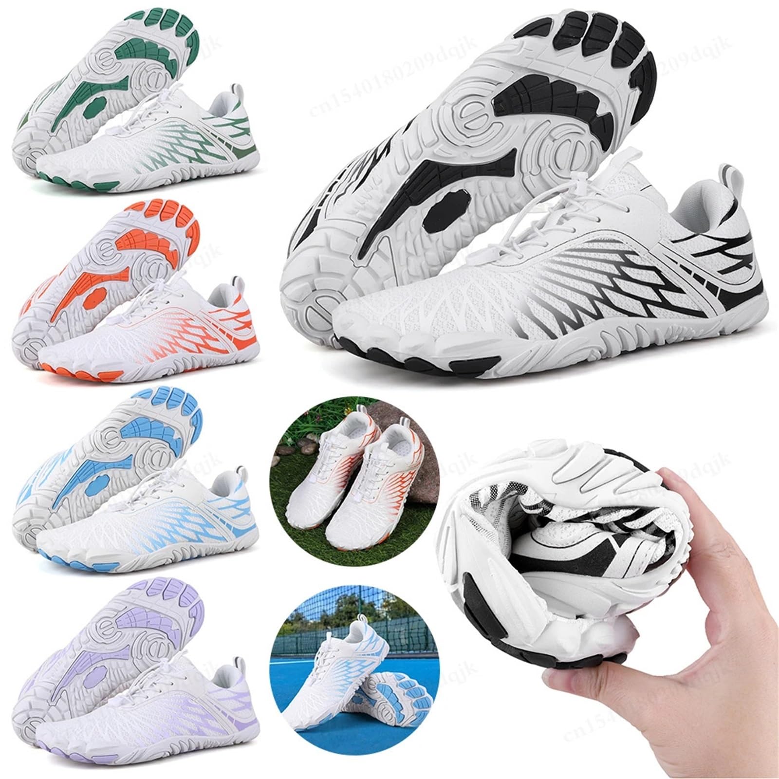 Zapatos De Vadeo Unisex, Zapatos For Nadar En El Agua, Zapatillas Descalzas For Hombres Y Mujeres, Sandalias De Playa For Exteriores, Zapatos For Aguas Arriba(Orange,46)