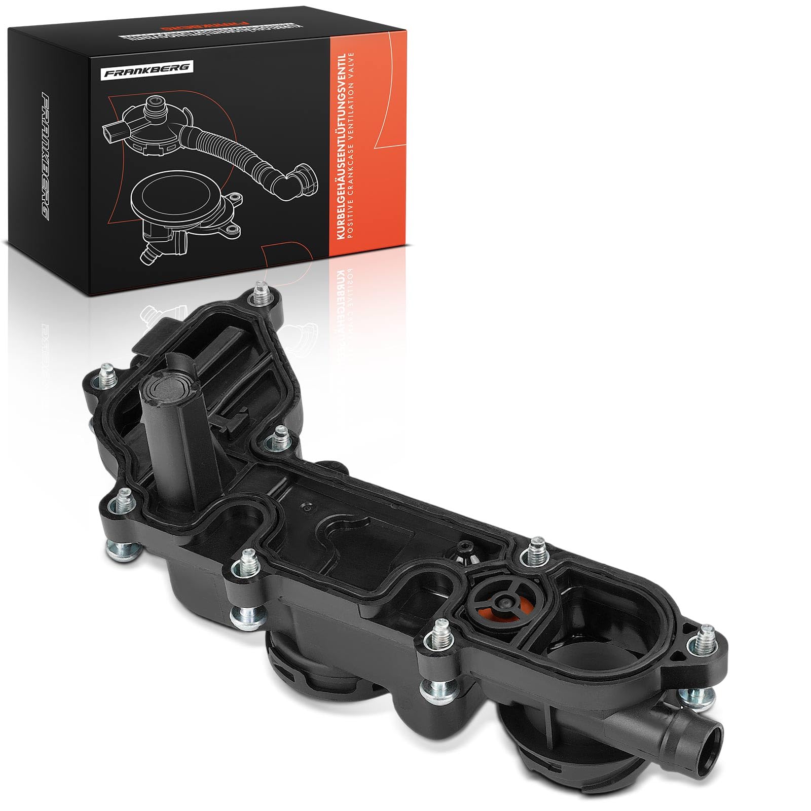 Frankberg Separador de aceite del cárter 181042 | Compatible con: T.o.u.r.a.n 5T1, Limusina A3 8VM 8VS, A3 8V1 8VK, Cruce en T C11 D31, Q3 Sportback F3N, T-R.O.C A11 D11