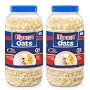 Manna Oats 2Kg Jar, White oats. Source of protein and high in fibre. 1kg (Pack of 2) gallery image