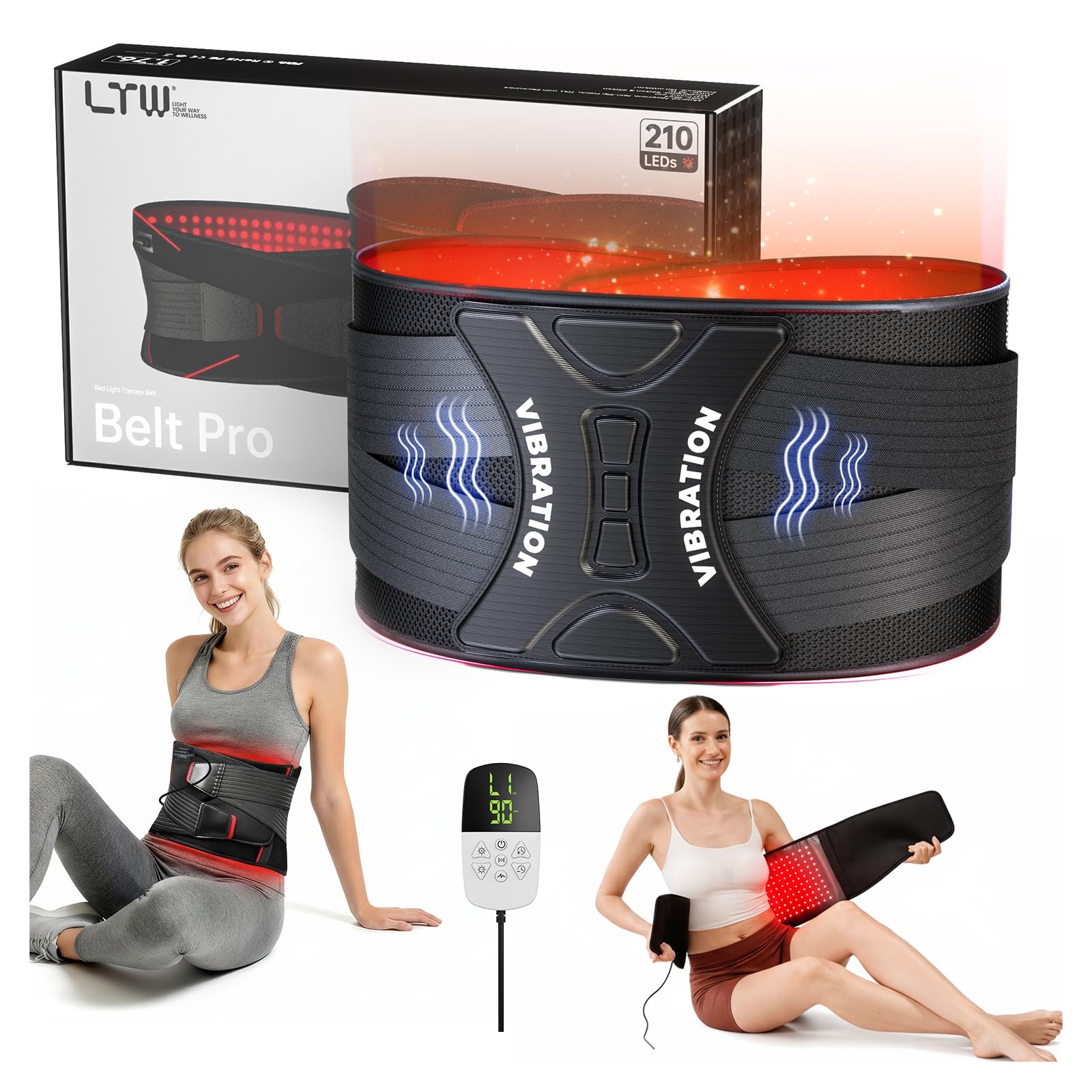 Photo 1 of LTW Red Light Therapy Belt for Pain Relief, 49" x 9"