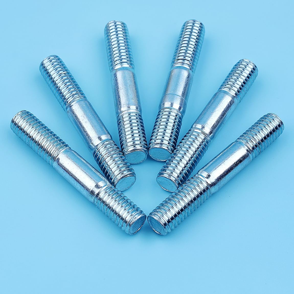 6pcs Bolt Stud Fit for G100 GX240 GX270 GX340 GX390 8HP 9HP 11HP 13HP Cylinder Head Engine Spare Part 92900-08032-0E