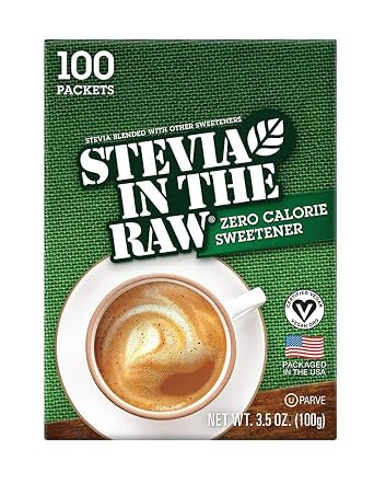 Stevia In The Raw Zero Calorie Sweetener Packets, 1000Count