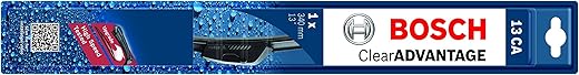 Bosch | CLEAR Advantage (Single) | Flat Blade Performance Wiper Blade | Size 20 Inch | 3397016580KTS