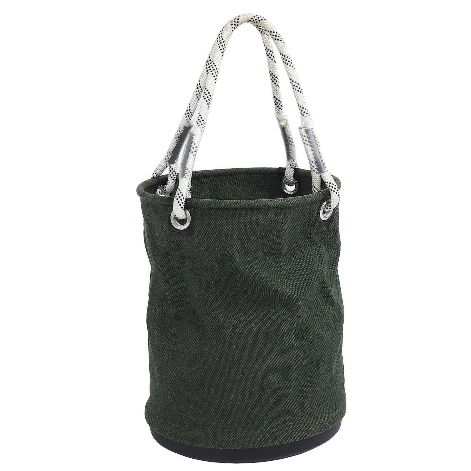 Seau en Toile, Sac à Outils en Toile 40x30 Cm Portable pour l'entretien électrique à Haute Altitude (Green)