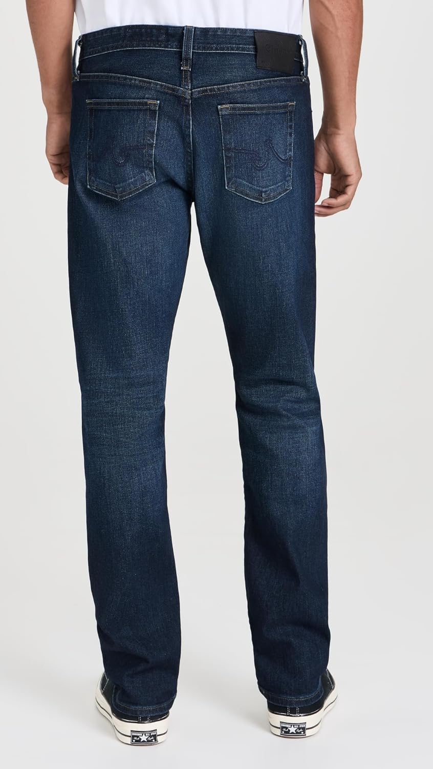 AG Adriano Goldschmied Men's Protégé Classic Straight Fit Jeans 32" - Image 3