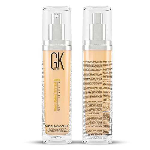 Miniatura 6 de Global Keratin GKhair CurlsDefineHer 34fl oz 34 fl oz  Activador de rizoscrema hidratante control de encrespamiento para cabello natural por GKhair