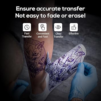 HAWINK Tattoo Transfer Gel Cream 2oz (60ml) Tattoo Balm for Transfer Paper Machine Tattoo Soap Accessories T308EU-60ML