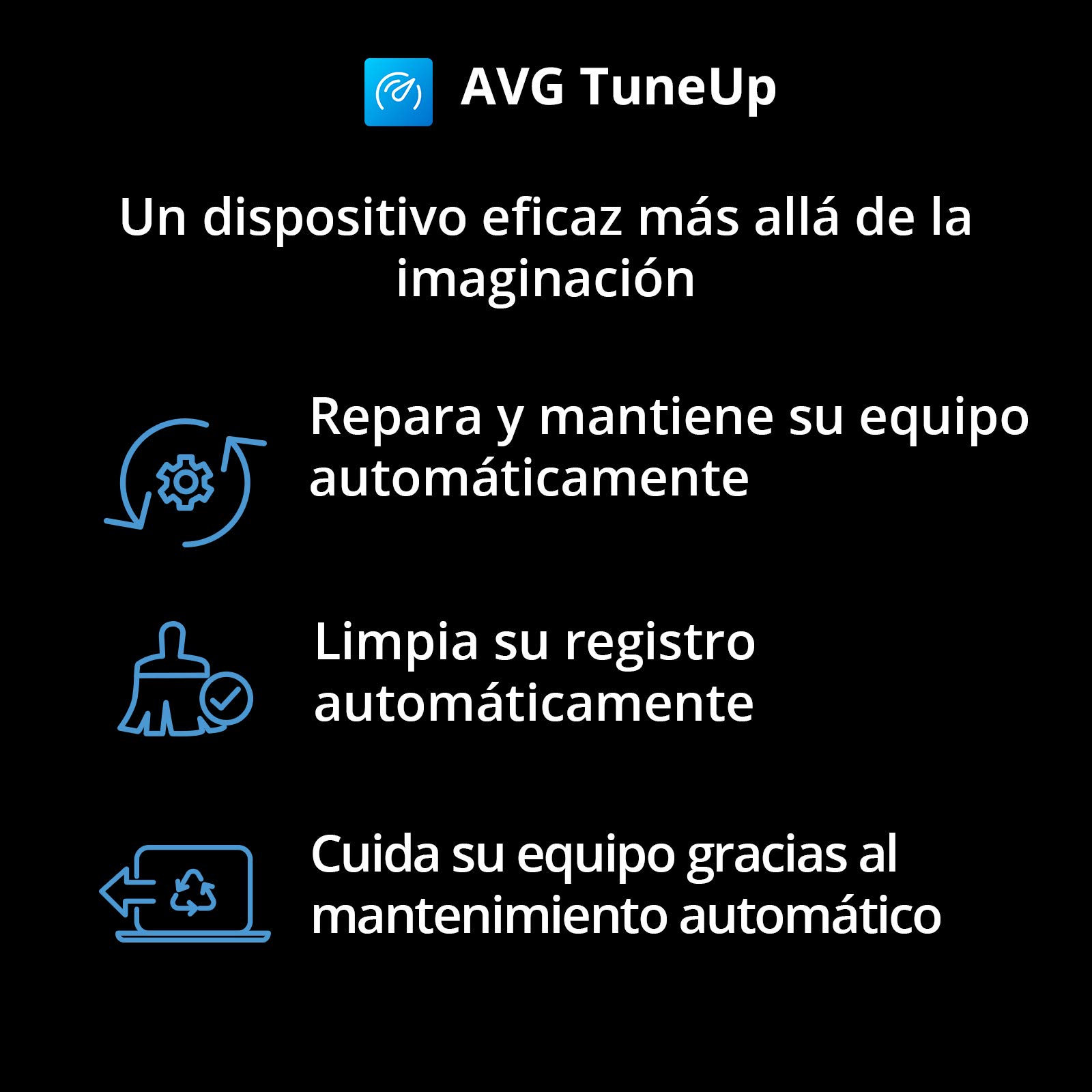 AVG TuneUp 2026 | 10 Dispositivos | 1 Año | Descarga digital