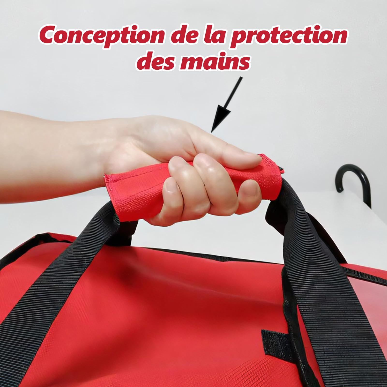 LOVIVER Sacs à Pizza pour Transport de Pizza Sacs Chauffants pour Pizza Sac Isotherme Portable Sacs Isothermes pour Pizza pour Camping en Plein Air, 14 Pouces