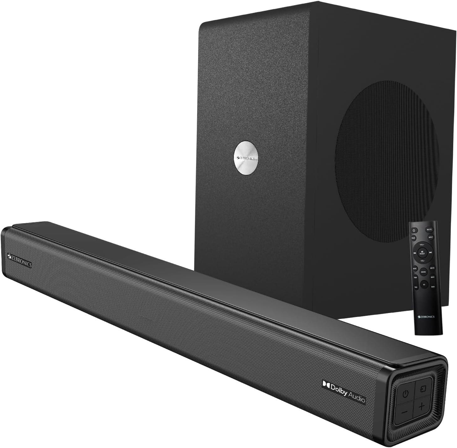 JUKE BAR 8700 PRO 200W Dolby Soundbar with Wireless Subwoofer, Supports Bluetooth, HDMI (ARC), AUX, Dolby Audio, LED Display, Wall Mountable, Virtual 5.1 and Dual Driver