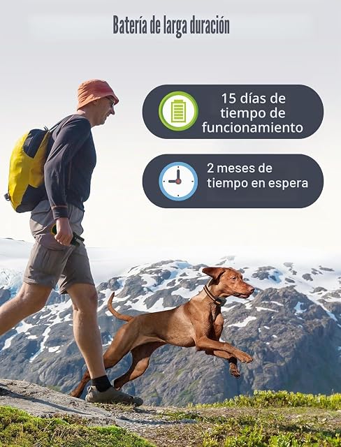 Foto 6 de 6 de Collar de Adiestramiento para Perros, Alcance de 2600m, 3 Modos Ajustables
