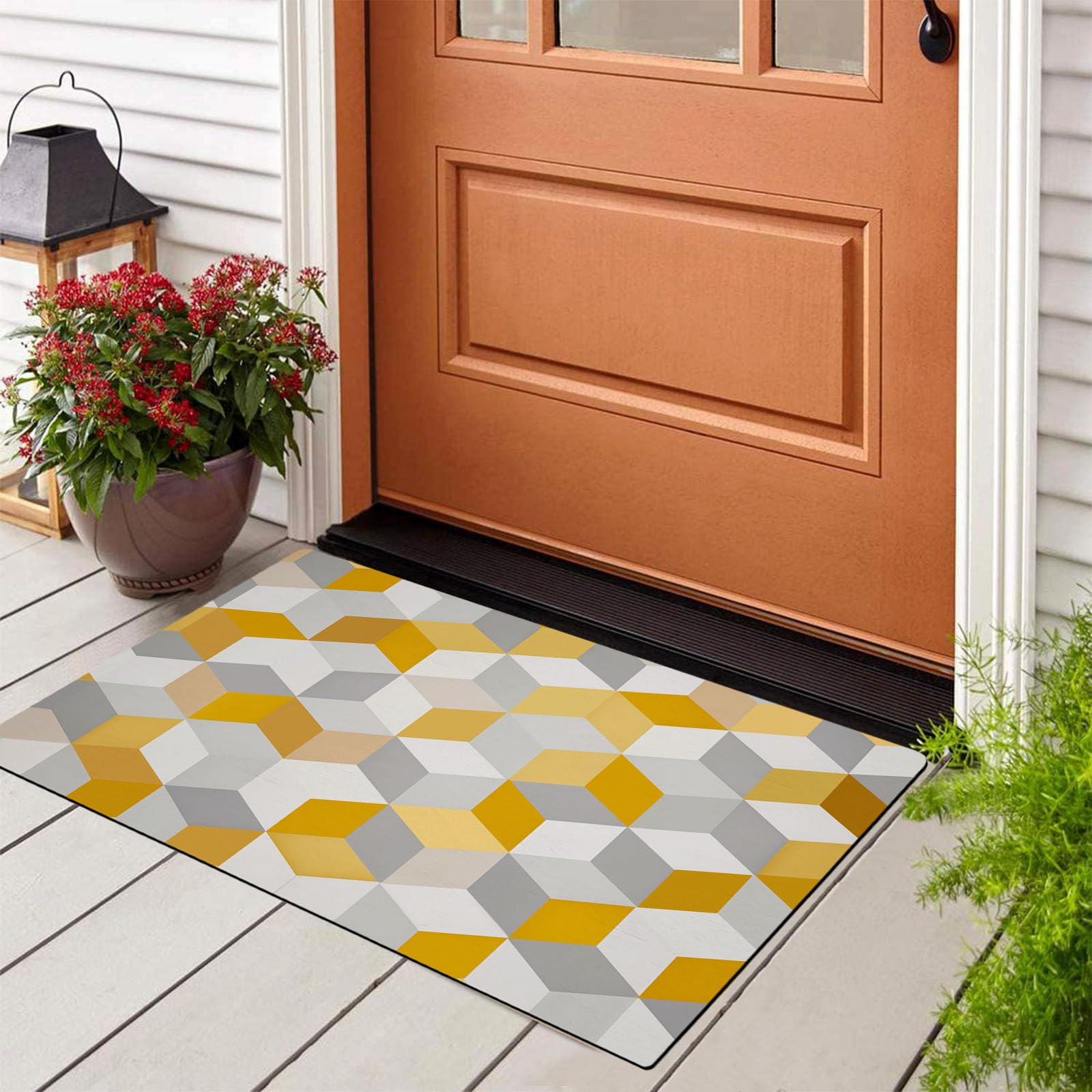 Felpudo entrada 90x150 cm super absorbente y lavable para casa