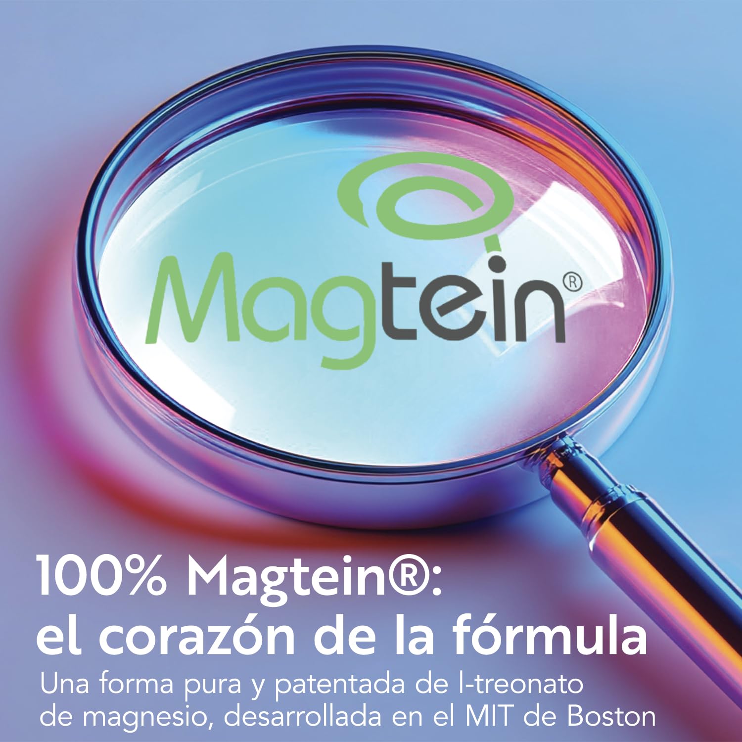 L-Treonato de Magnesio Magtein 2000 mg por Dosis PiùLife, 150 Cápsulas