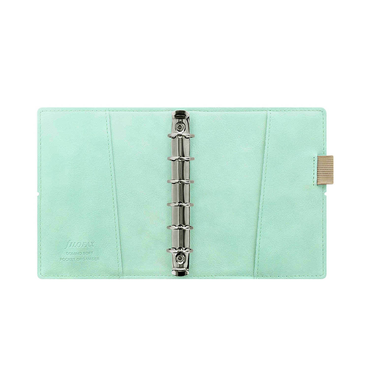 Filofax Pocket Domino zacht Organizer, 19-022583, Duck Egg (Pastellgrün)