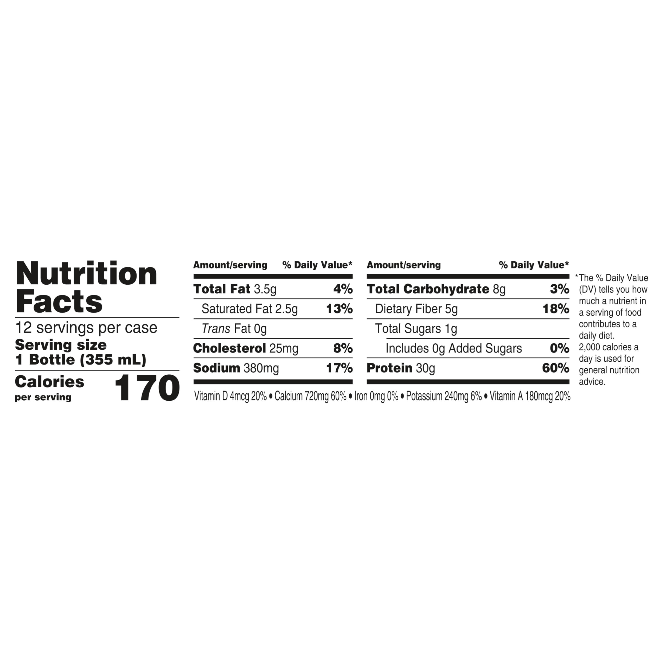 Oikos Protein Shake, Salted Caramel, 30g Protein, 12 fl oz, 12 Count — Amazon image 2