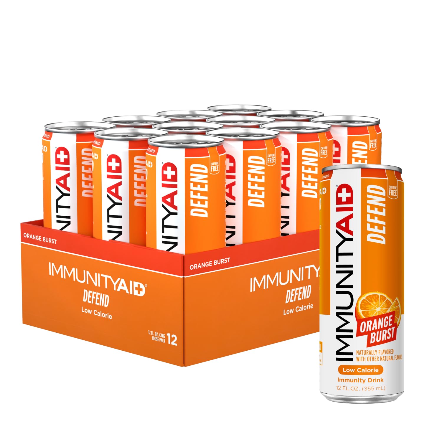 IMMUNITYAID Immune Support Drink, 12 fl oz (12-Pack)