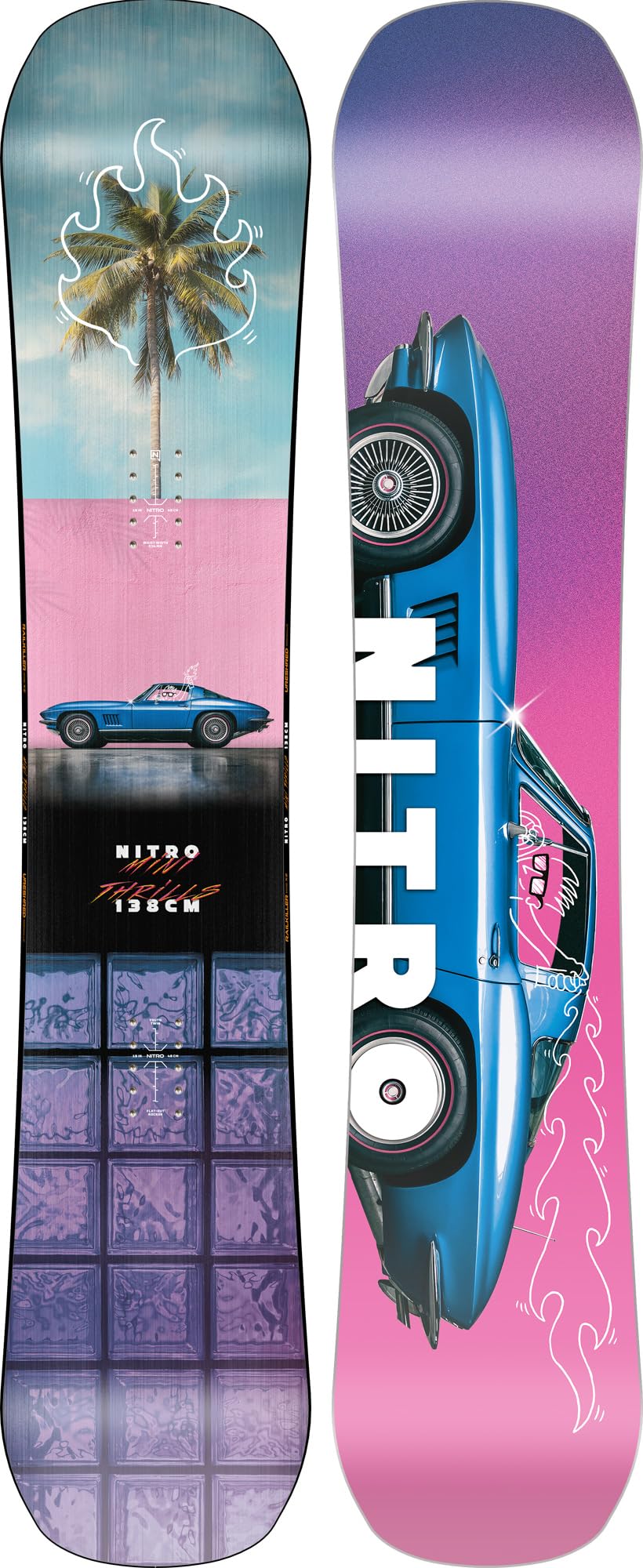 Nitro Mini Thrills BRD´25, Snowboard Gioventù Unisex