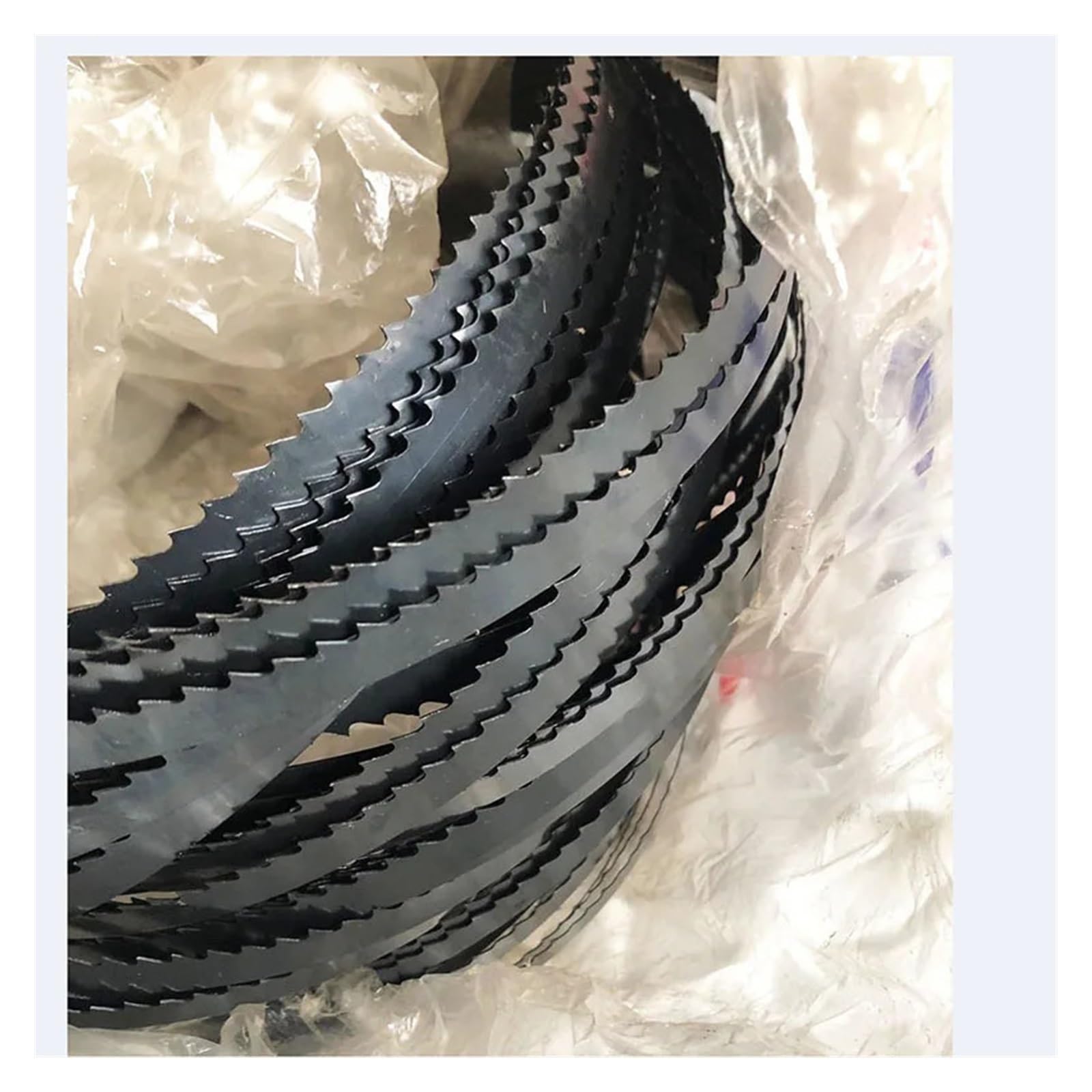 4 Uds hojas de sierra cinta 1790mm hoja 1790 6,35 9,5 0, Mm 6T 10T TPI for cortar madera plástica HBS 251 HBS261(6 TPI,1790x9.5x0.35mm 4PC)