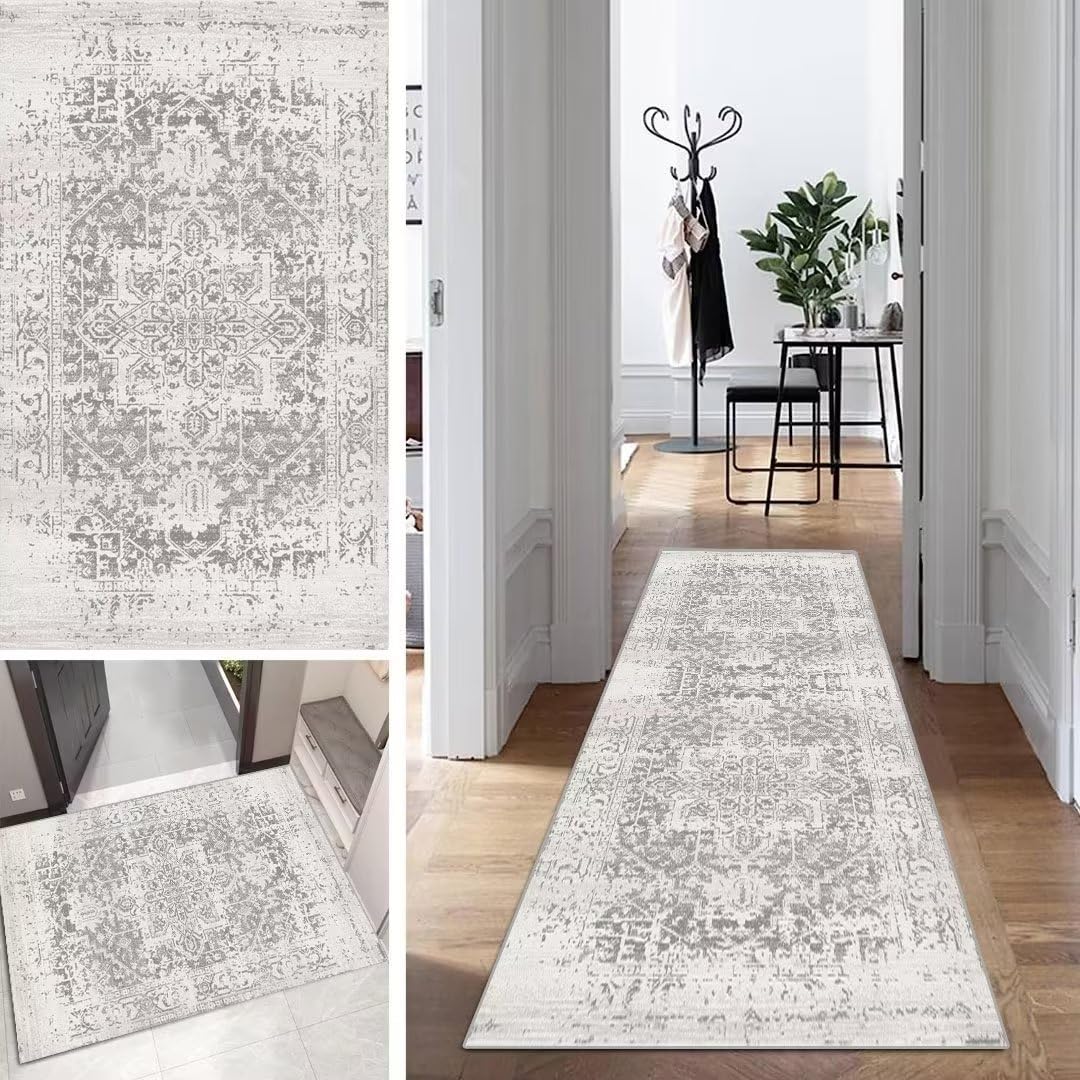 Boho Tapijtloper voor gang, kleurrijk, tapijtloper, keukenloper
