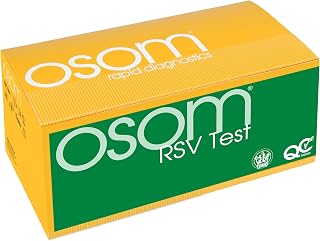 OSOM® RSV Test - CLIA Waived, Made in USA, QC Inside (25 Tests Plus 2 Extra for External QC)