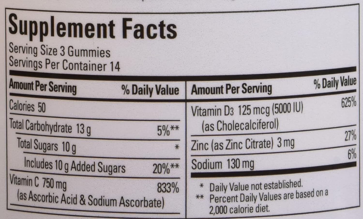 Nature Made Wellblends ImmuneMAX Gummies,Vitamin C,Zinc,and Vitamin D3,Immune Support Supplement,42 Tangerine Flavor Gummies,(Pack of 2)