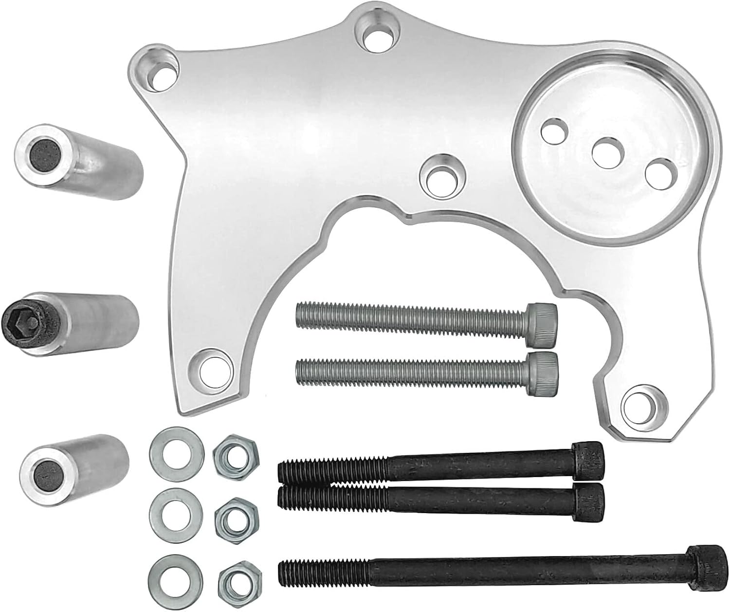 LS-0278 LS R4 AC High Mount Bracket, AC Bracket Kit for Chevy GMC LS Engines (LS1/LS2/LS3/LS6/LQ4) 1999-2013, Compatible with Air Conditioner Compressor, Includes R4 & LS Brackets
