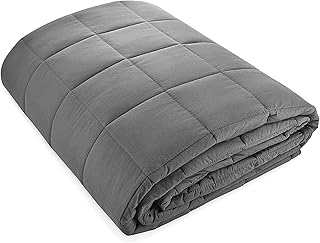 viceroy bedding Weighted Blanket For Adults - Premium Material 100% Cotton - Autism Sensory Heavy Weight Blanket for Sleep, Reduces Anxiety, Insomnia (Adult Size - 155cm x 200cm - 5.7 kg (12.5lb)