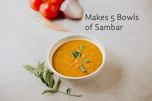 Miniatura 2 de Inner Flame Beyond Sambar Powder By Inner Flame - Mezcla de sambar - Sopa de lentejas rojas auténtico estilo indio del sur - Sin gluten - Vegano -