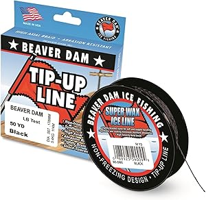 Beaver Dam BD-SWX3050 Tip-Up Line 30Lb Test Tip-Up Line