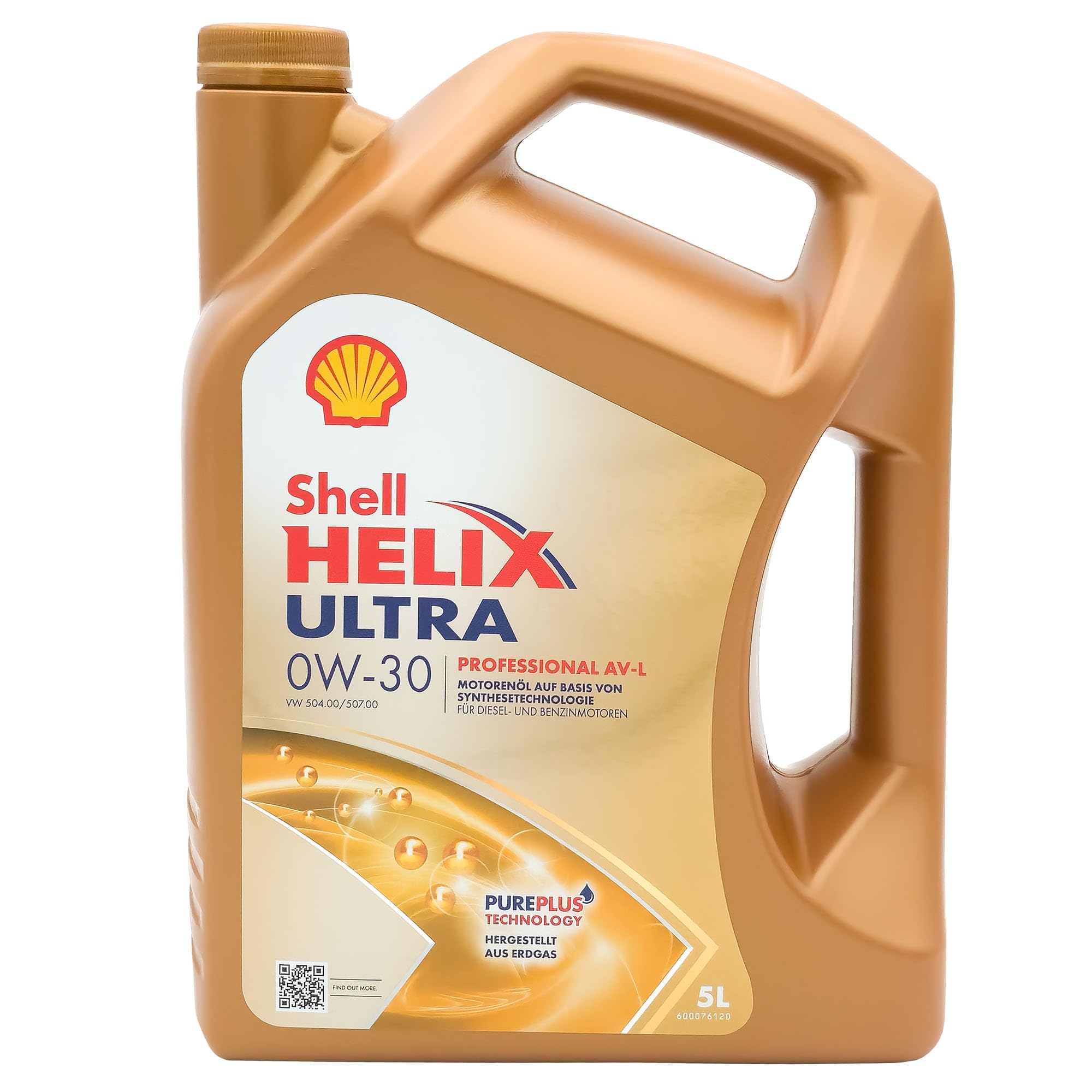Shell Helix Ultra Professional AV-L 0W-30 Motorenöl, 5 Litre