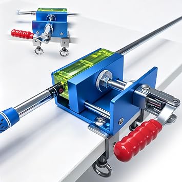 Crestgolf Drill-Free Golf Shaft Clamp, Club Holder Vise, Grip Removal Tool, Grip Replacement Kit