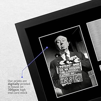 Amazon.co.jp: HWC Trading FR A4 アルフレッドヒッチコック