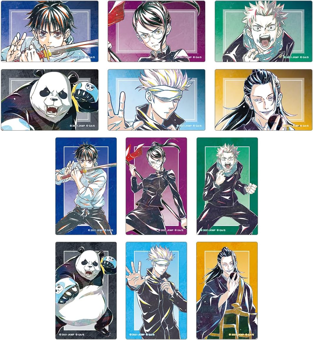 Magical Warfare 0" Trading ANI Art Vol. 2 Card Stickers, Box of 12