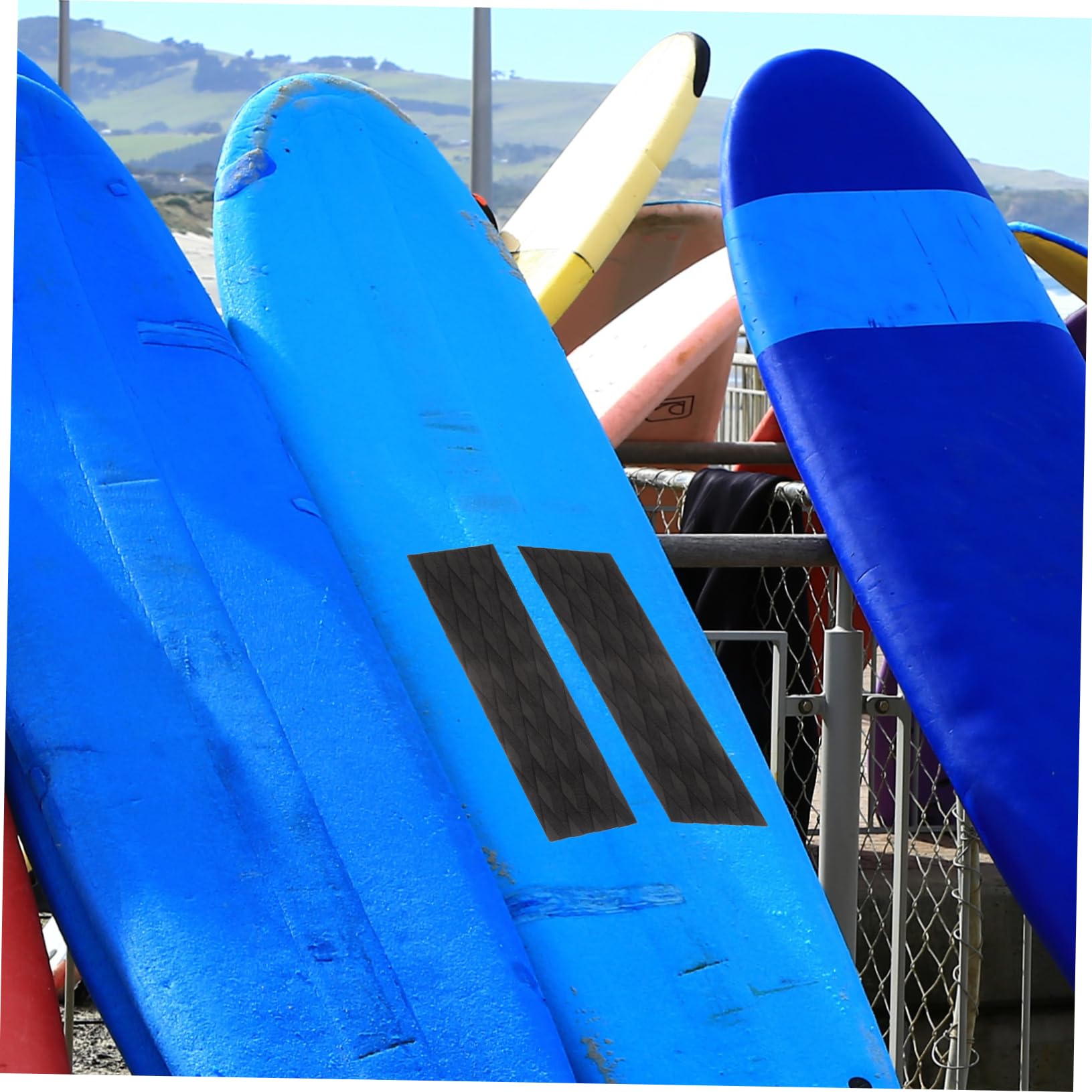 BESPORTBLE Surfboard Traction Pad Set Adhesive Non-slip Pads Decorative Anti-skid Mats