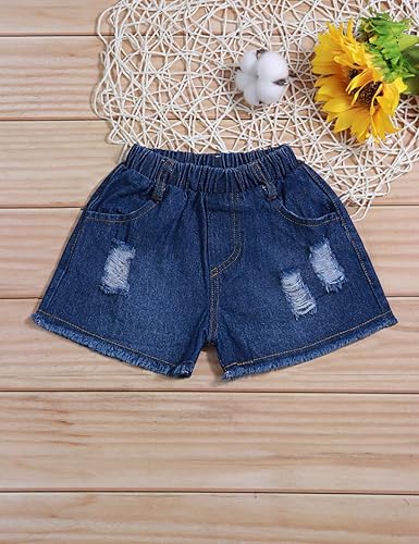 Miniatura 6 de Ropa de niña para niños pequeños, conjuntos cortos de algodón, abrigo casual, pantalones vaqueros, conjuntos de 2 piezas