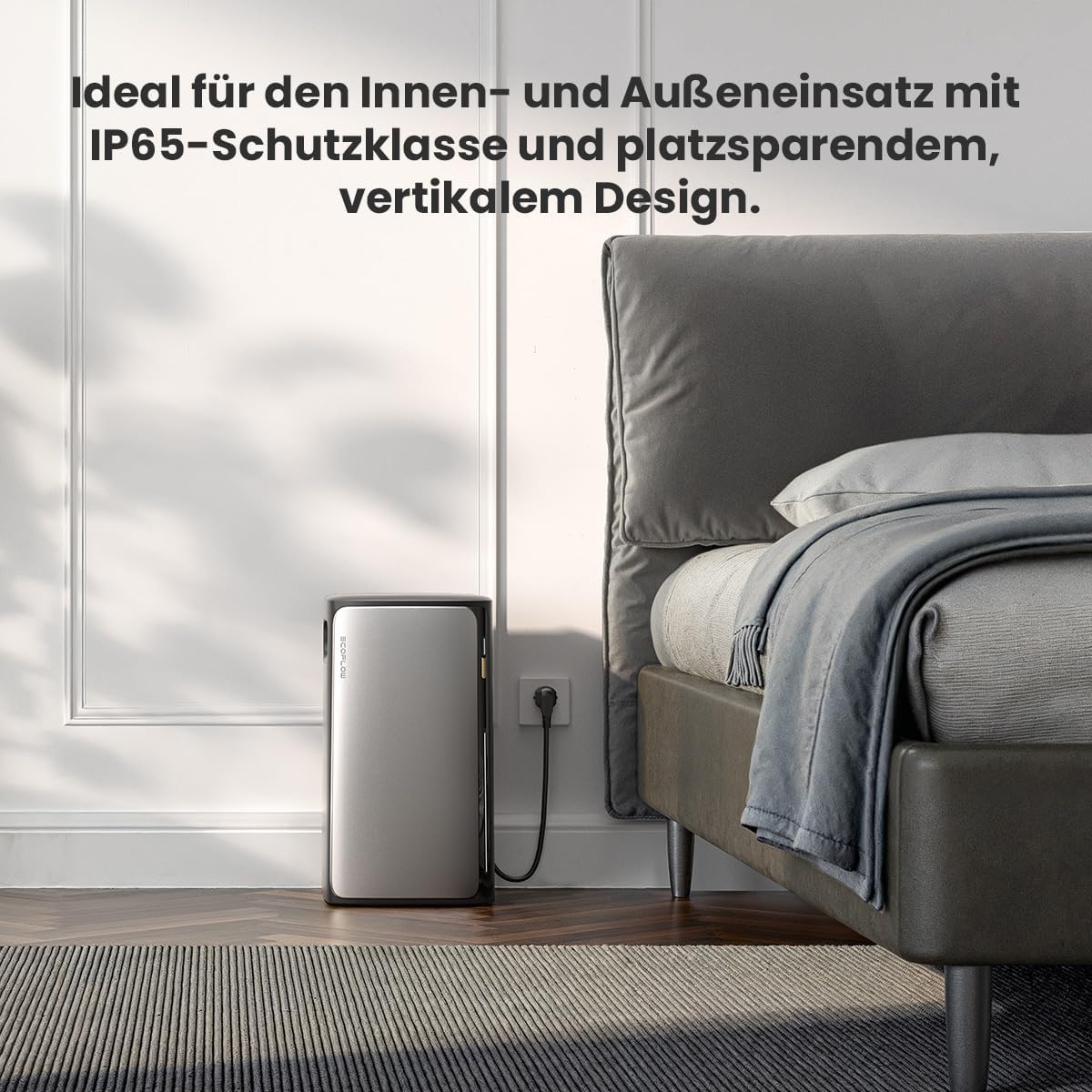 Powerness® All in One 1820W Balkonkraftwerk mit Speicher 1920Wh, ECOFLOW STREAM Ultra mit 4 MPPT, Zubehör Komplettset, 4× 455W Full Black Bifaziale Solarmodule, Plug & Play (0% MwSt)
