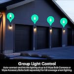 Wyze Ampoule Accessoire, fonctionne uniquement avec caméra de sécurité maison Smart Cam Bulb, caractéristiques 800 Lumens Dimmable LED, 3000K Souple blanc, et E26 Base