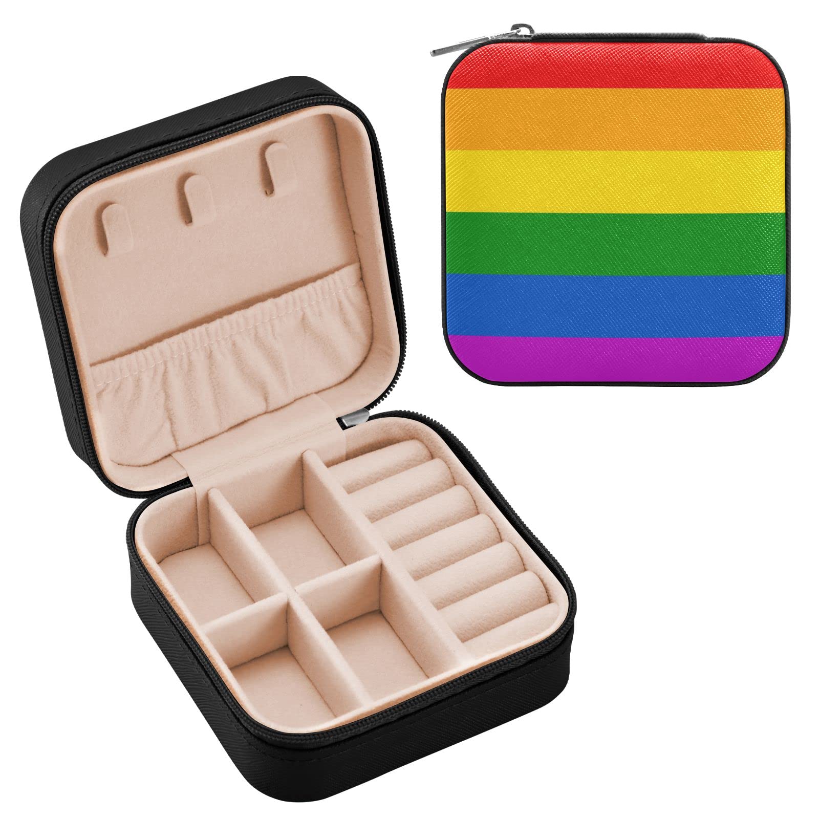 ▪️UPALA Jewelry Box Extra Small ▪️ Amazon.com: Leather Small Jewelry Box Travel Portable Jewelry Case