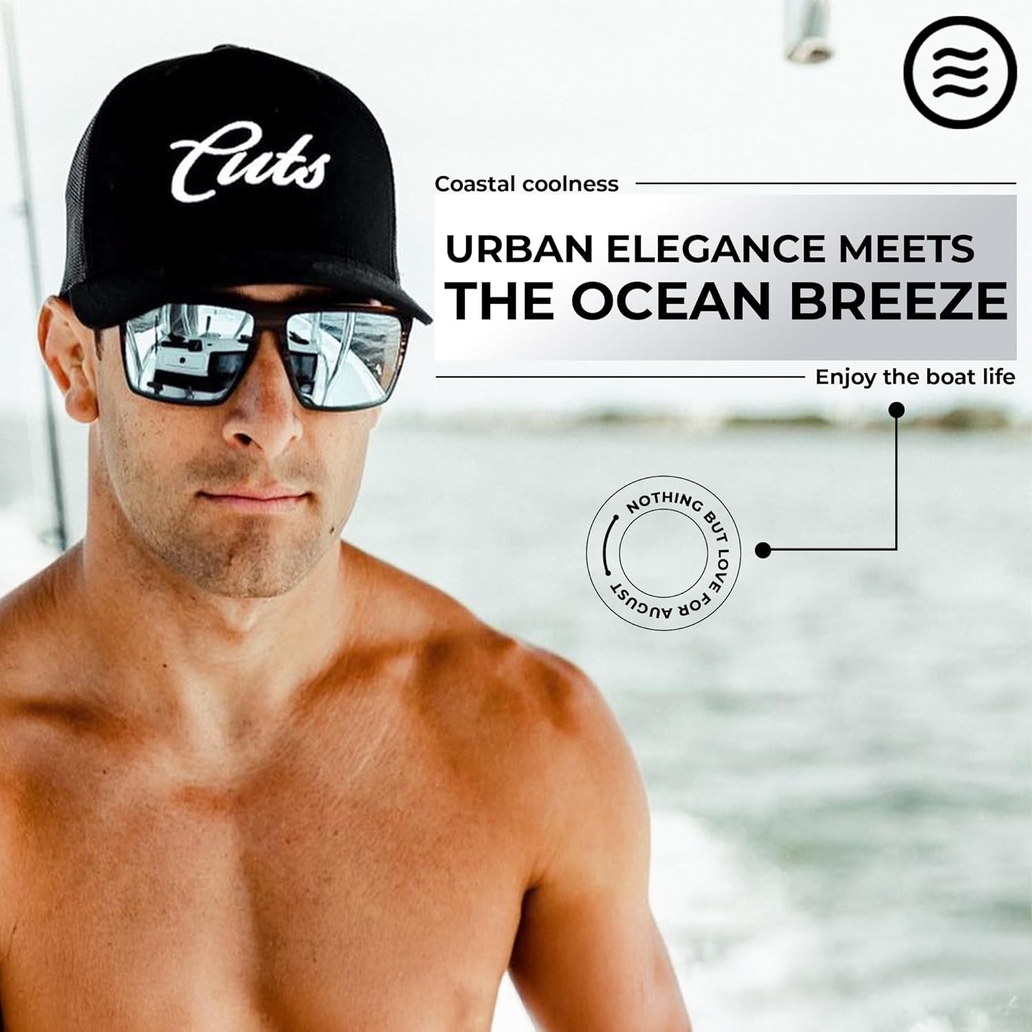 NEVEN Men's Polarized Sunglasses - Chic Rectangular Glasses - UV Protection Glasses for Coastal Activities. - Image 4