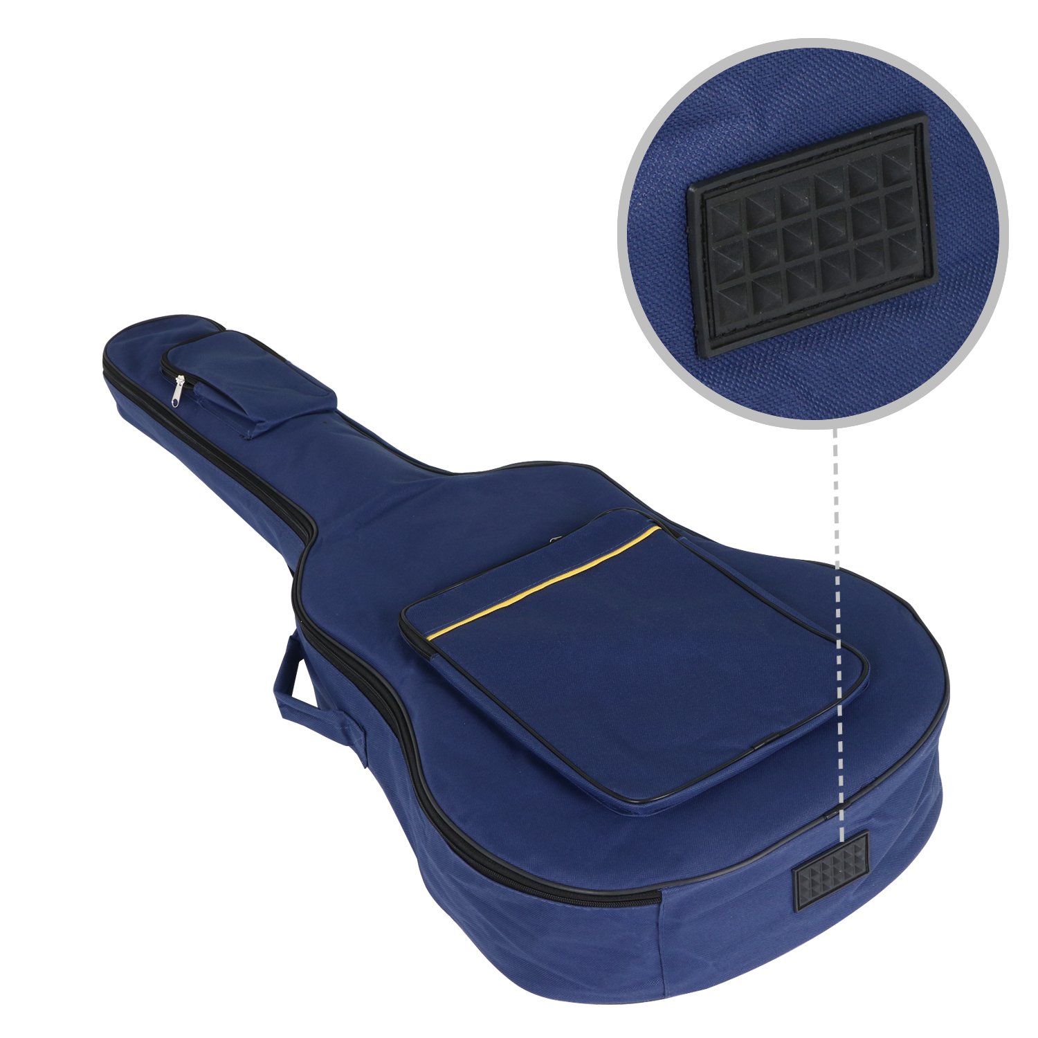 TRIXES Borsa per Chitarra con Cinghie - Custodia Imbottita Impermeabile - Basso, Acustica e Chitarra Classica Gig Bag - Perfetta per Viaggiare