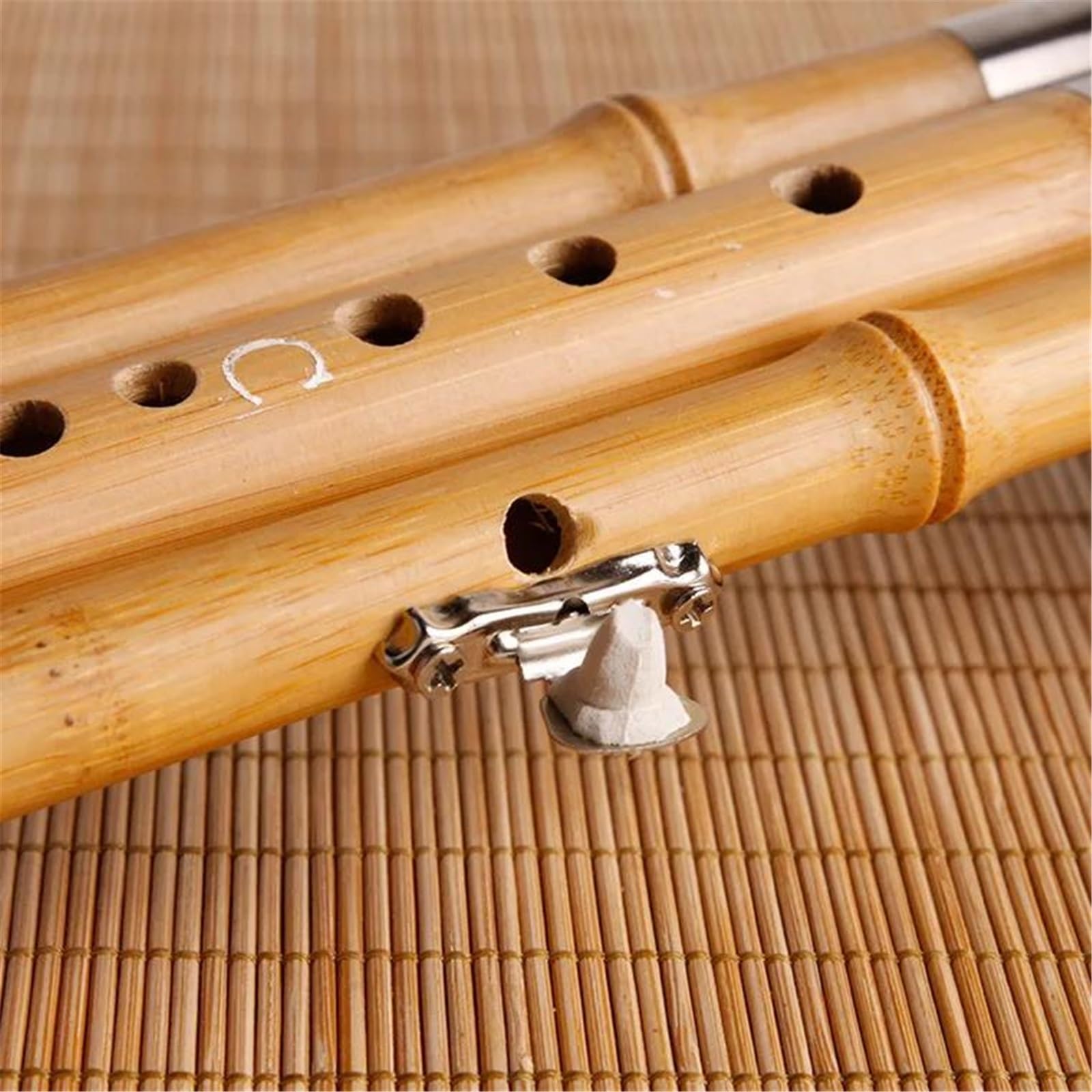 Instrumento Étnico Chino Hulusi C Flauta De Bambú Hecha A Mano