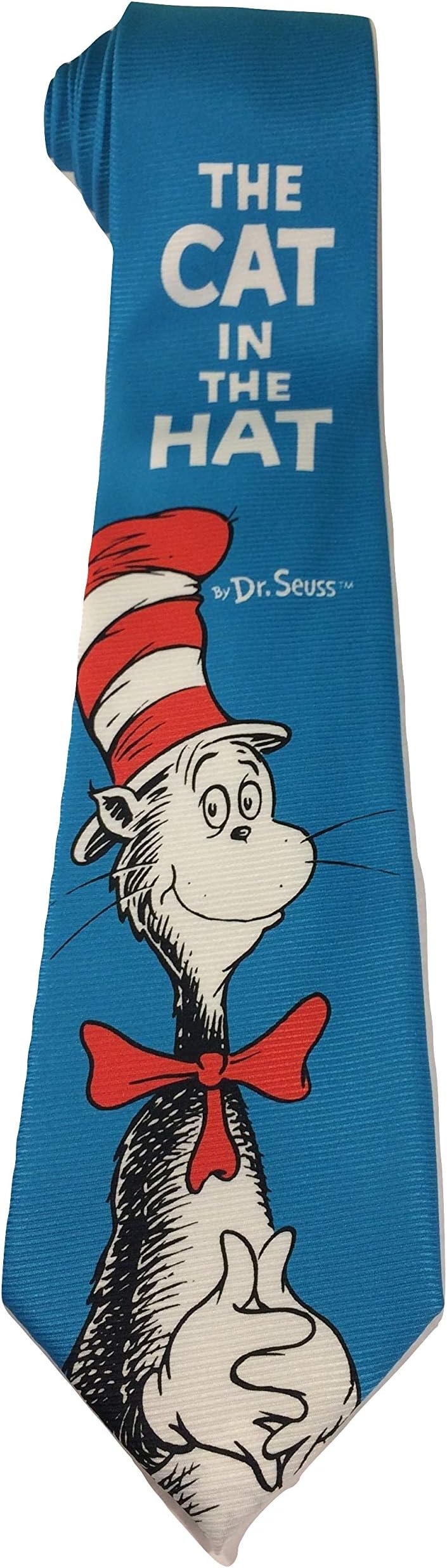 Dr. SeussDr Seuss Cat In The Hat Blue New Novelty Necktie Tie